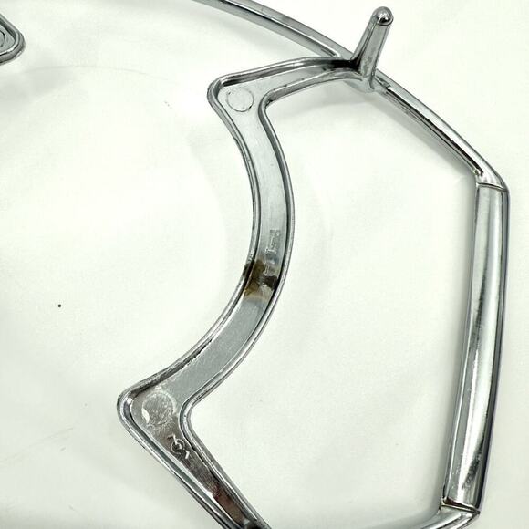 Lot Of 3 Corning Ware P-7-M-1 Casserole Cradle Chrome Trivet Hold 1.5 Quart Dish - Picture 12 of 15